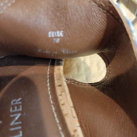 Donald j pliner size 7m ellee snakeskin print ankle strap sandals - Picture 9 of 9